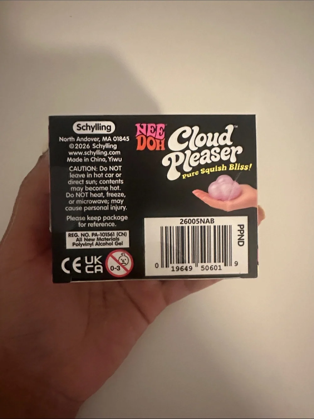 NeeDoh Cloud Pleaser Soft Doh Squish! - Purple
